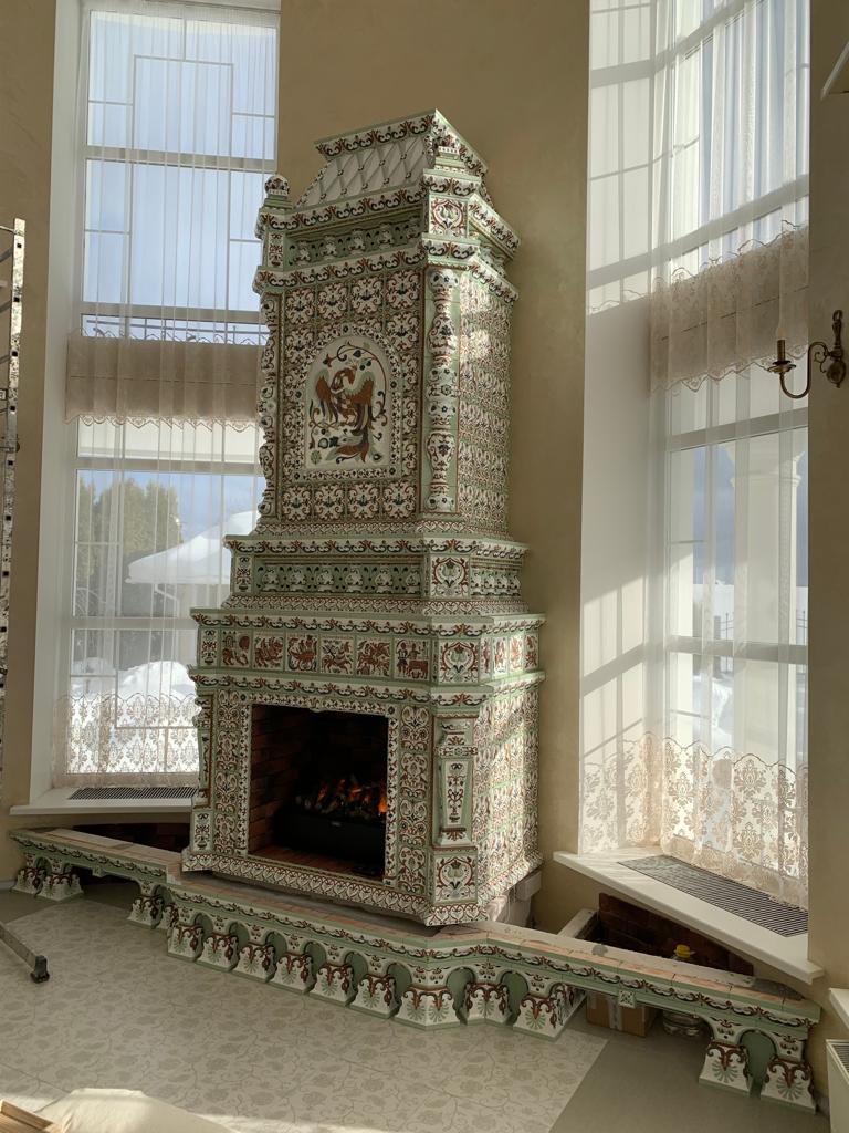 Камин "Истра" — Керамическая мастерская Сергея Лебедева