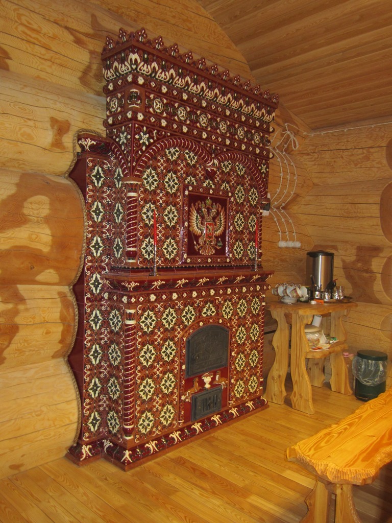 Печь "Гербовая" — Керамическая мастерская Сергея Лебедева