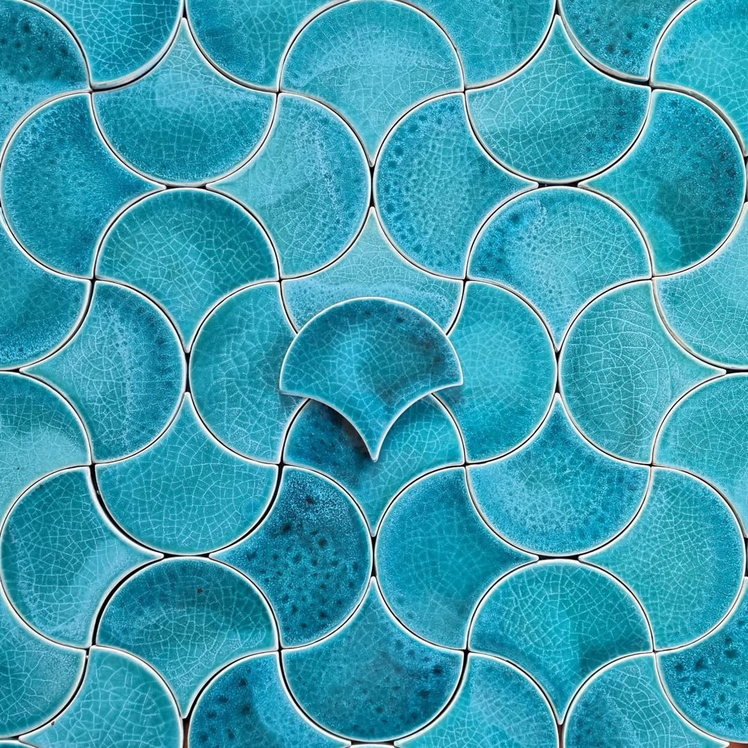 Плитка Чешуя Малая — 120x108 145 — Line Ceramic