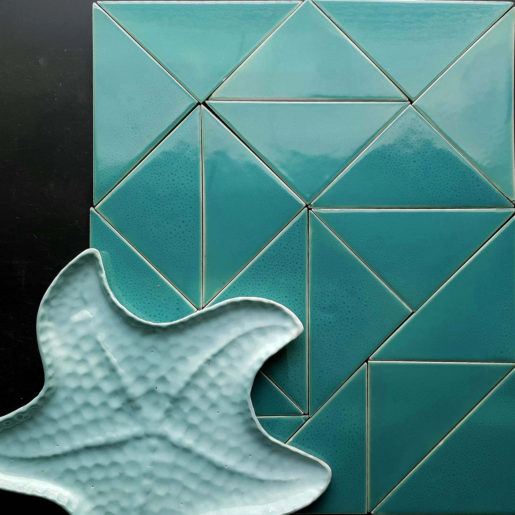 Плитка Треугольник — 120х120х170 140 — Line Ceramic
